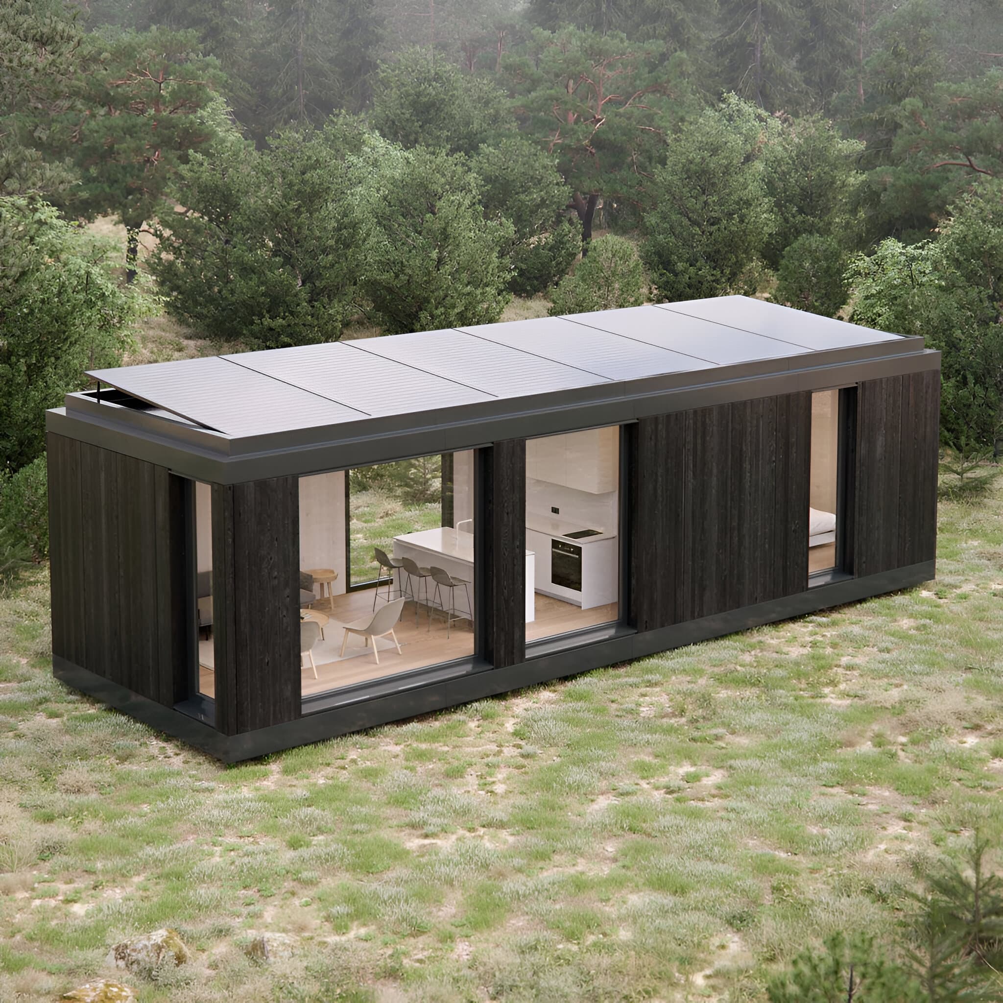 Módulos prefabricados modernos